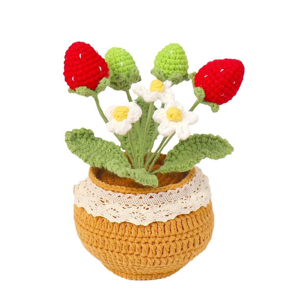 Handmade Crochet Strawberrie