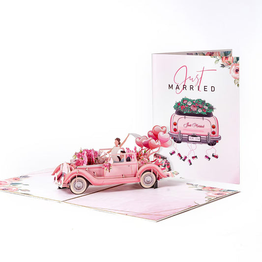 Popup Cards -Just Married