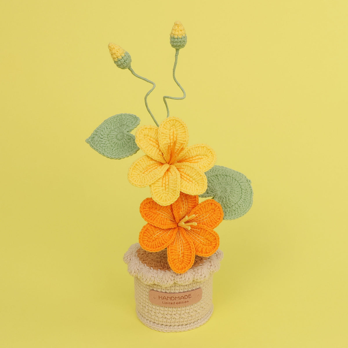 Handmade Crochet Tung Flower  (Double flowers)