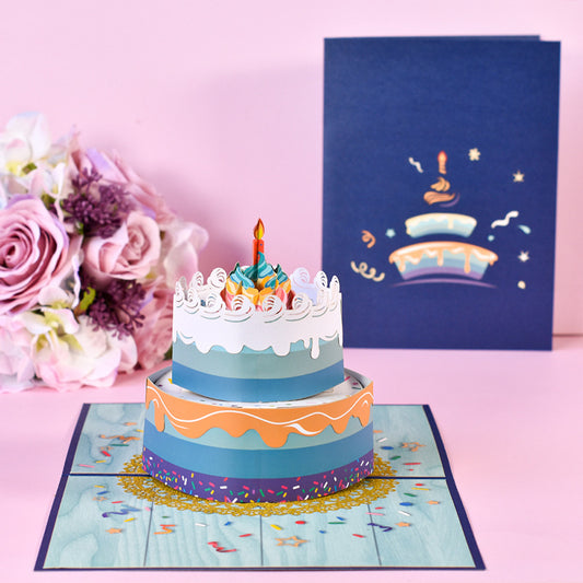 Popup Birthday Cake Cards