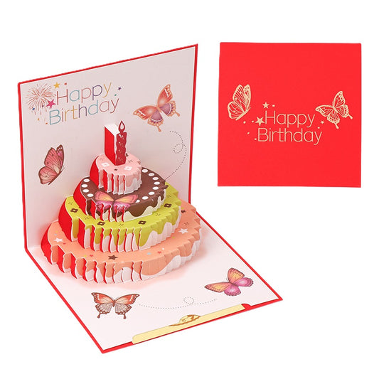 Popup Birthday Cards  (15cmx15cm)