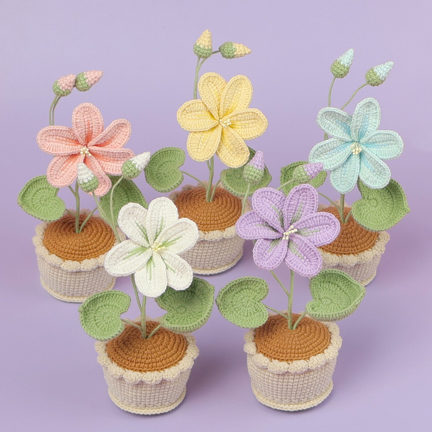 Handcrafted Crochet Tung Flower