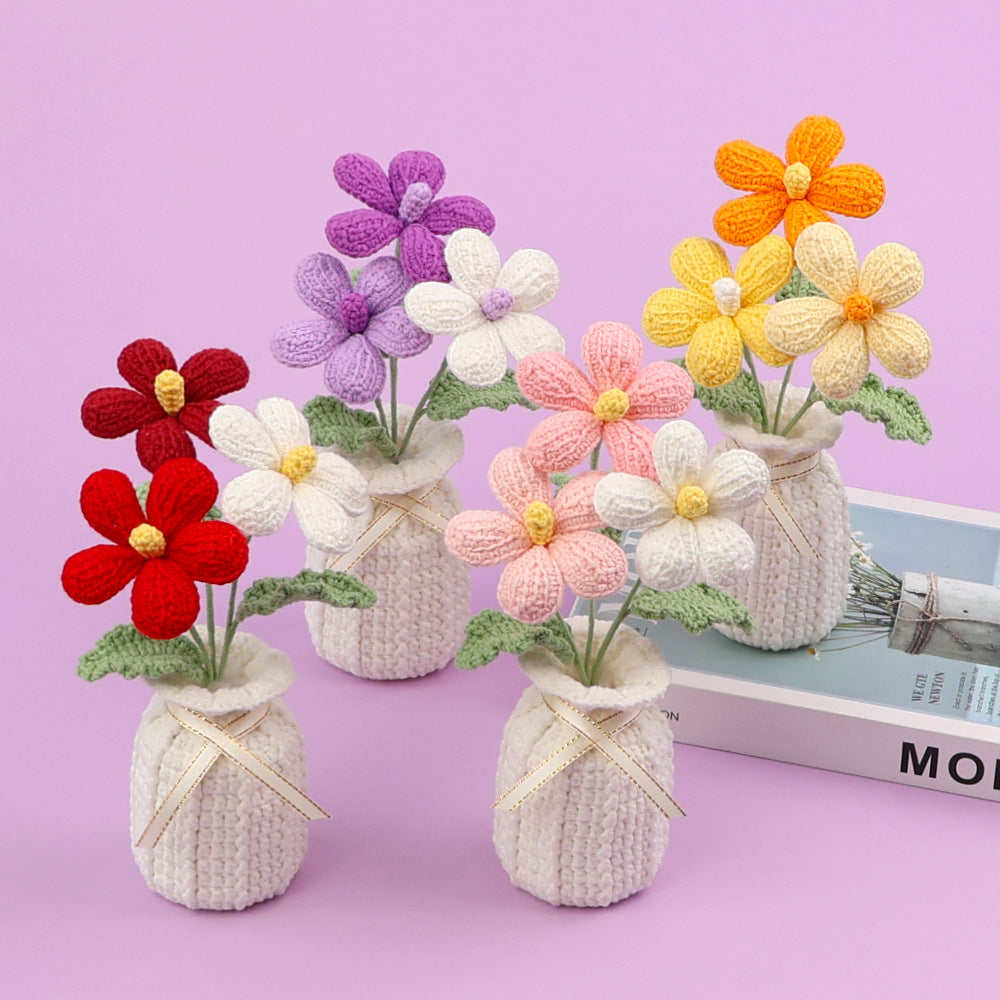 Handmade & knitted/crochet Frangipani