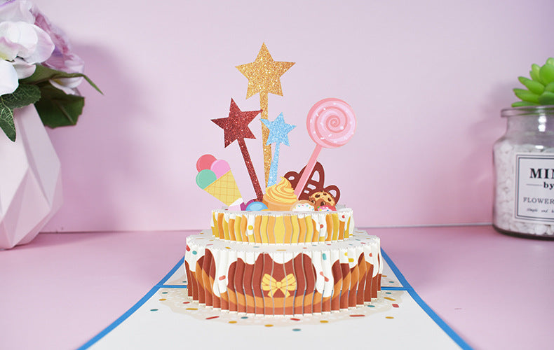 Popup Birthday Cards - Lollipops