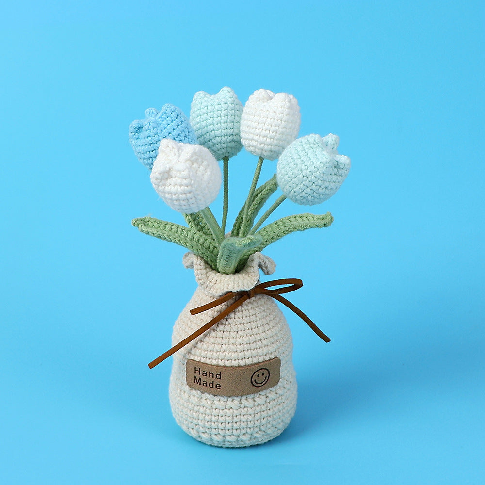 Handcrafted Crochet Tulips