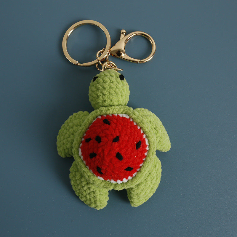 Handmade Crochet Keyring- Turtles