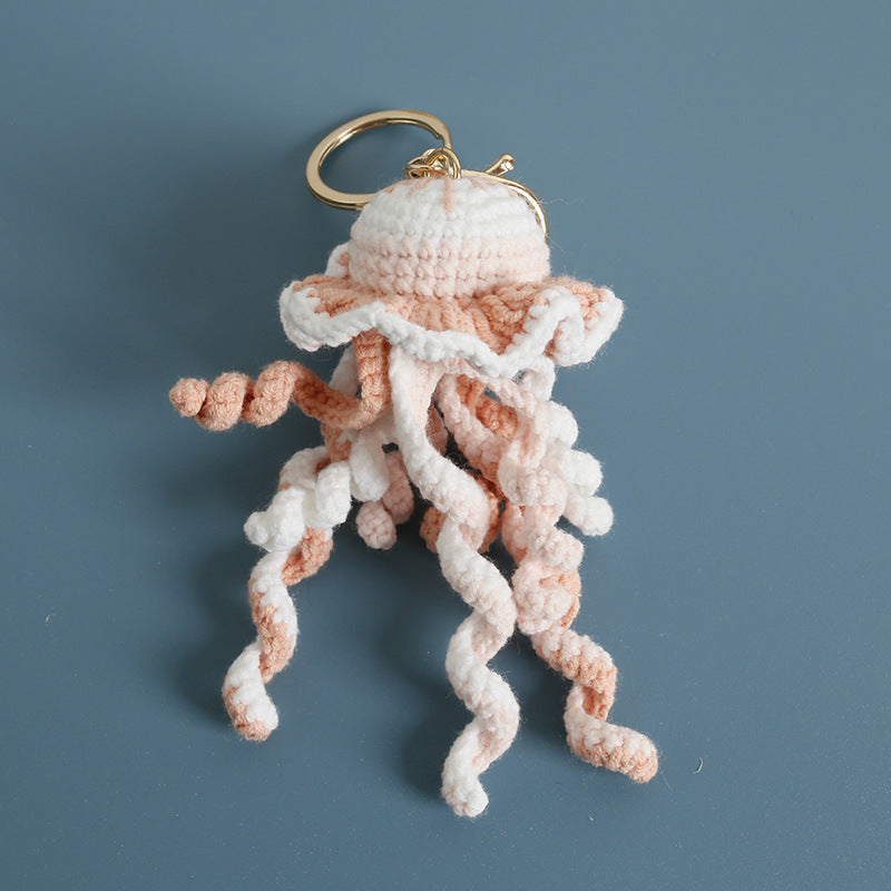 Handmade Crochet Keyring- Jellyfish