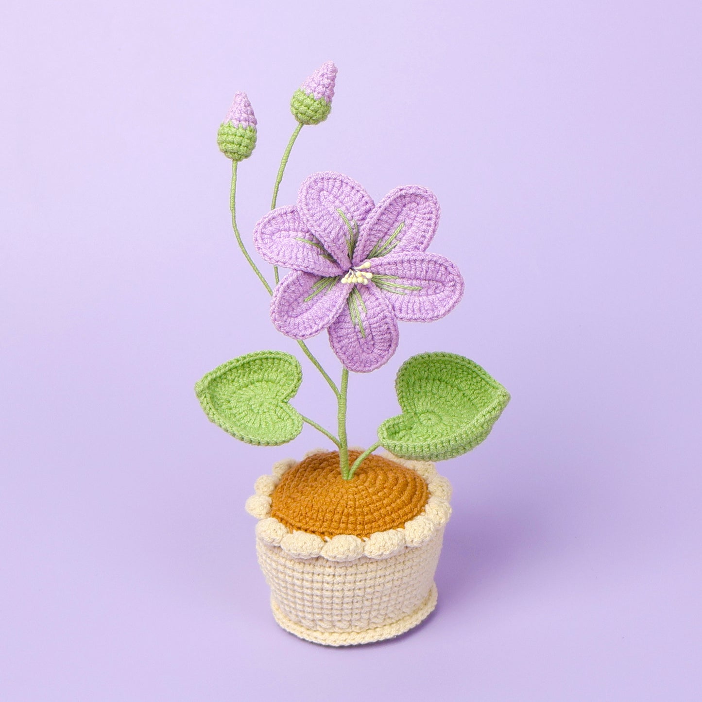 Handcrafted Crochet Tung Flower