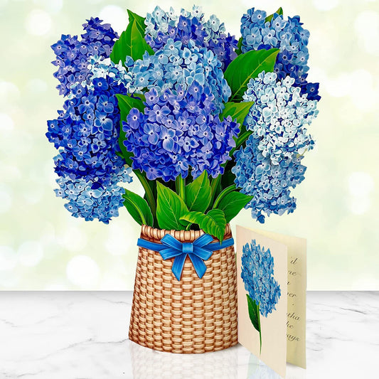 Popup Flowers Bouquet Paper Cards (2 PCS)