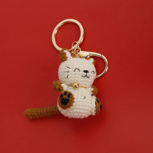 Handmade Crochet Keyring-Cats